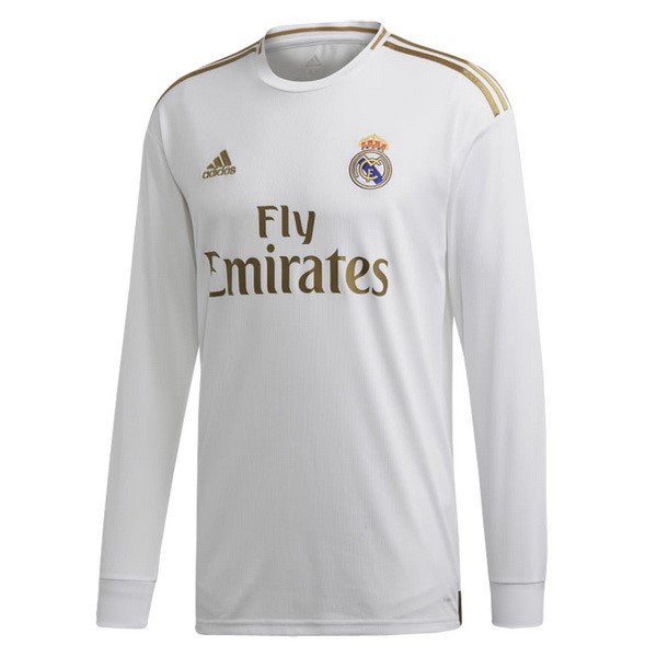 Camiseta Real Madrid 1ª ML 2019/20 Blanco